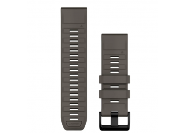 QuickFit 26 Watch Bands PEBBLE GRAY SILICONE 010-14560-00